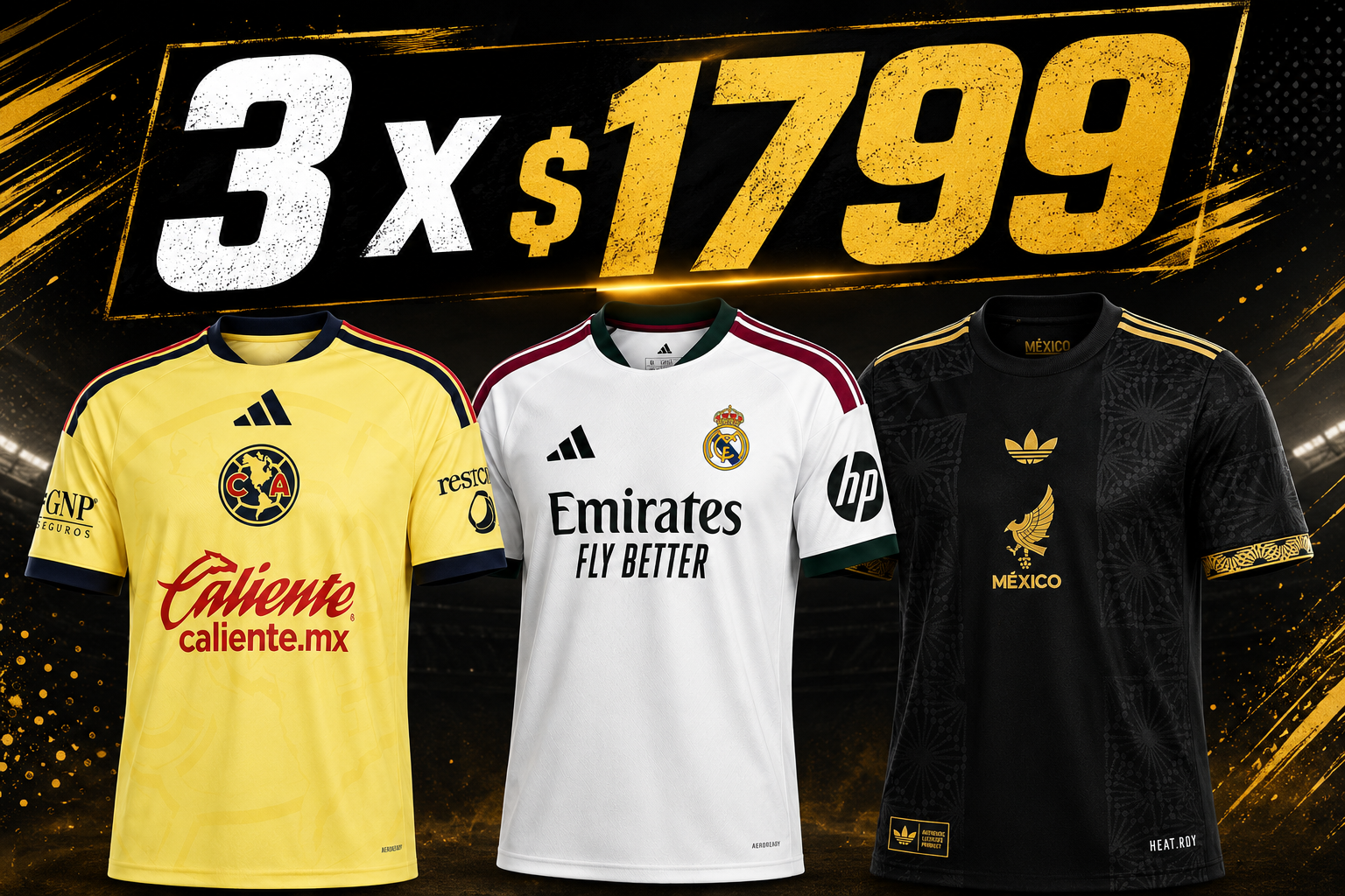 MEXICO AMERICA REAL MADRID