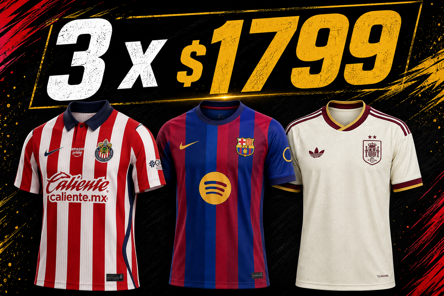 ESPAÑA CHIVAS BARCELONA