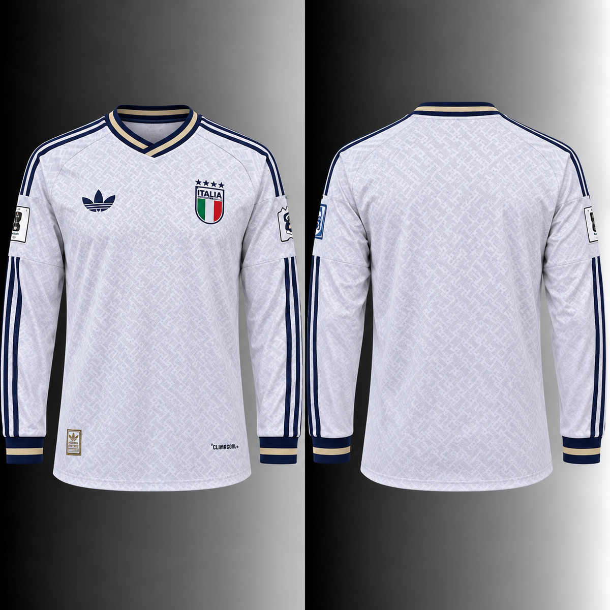 ITALIA BLANCA MANGA LARGA